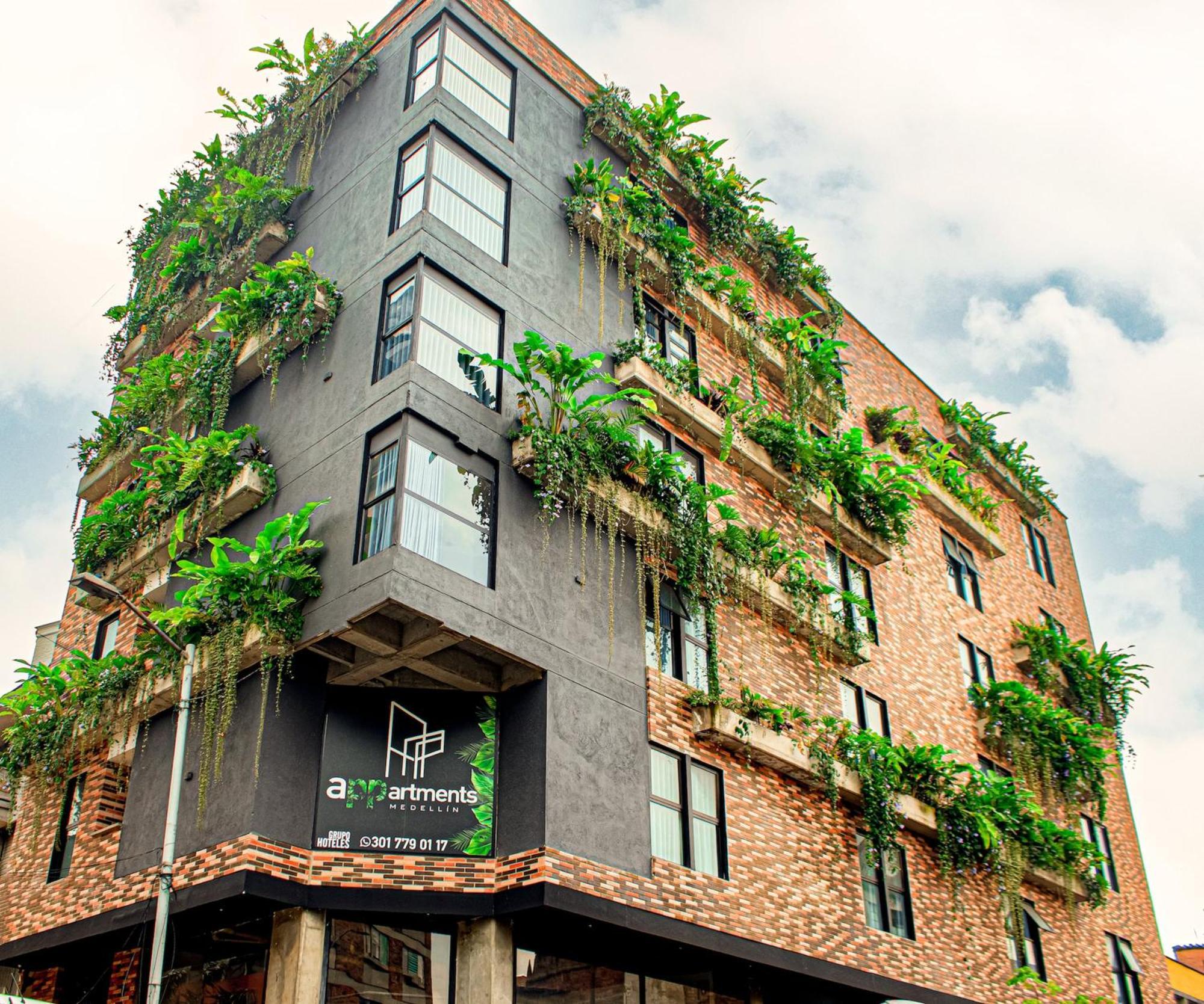 Apartahotel Medellín Buitenkant foto